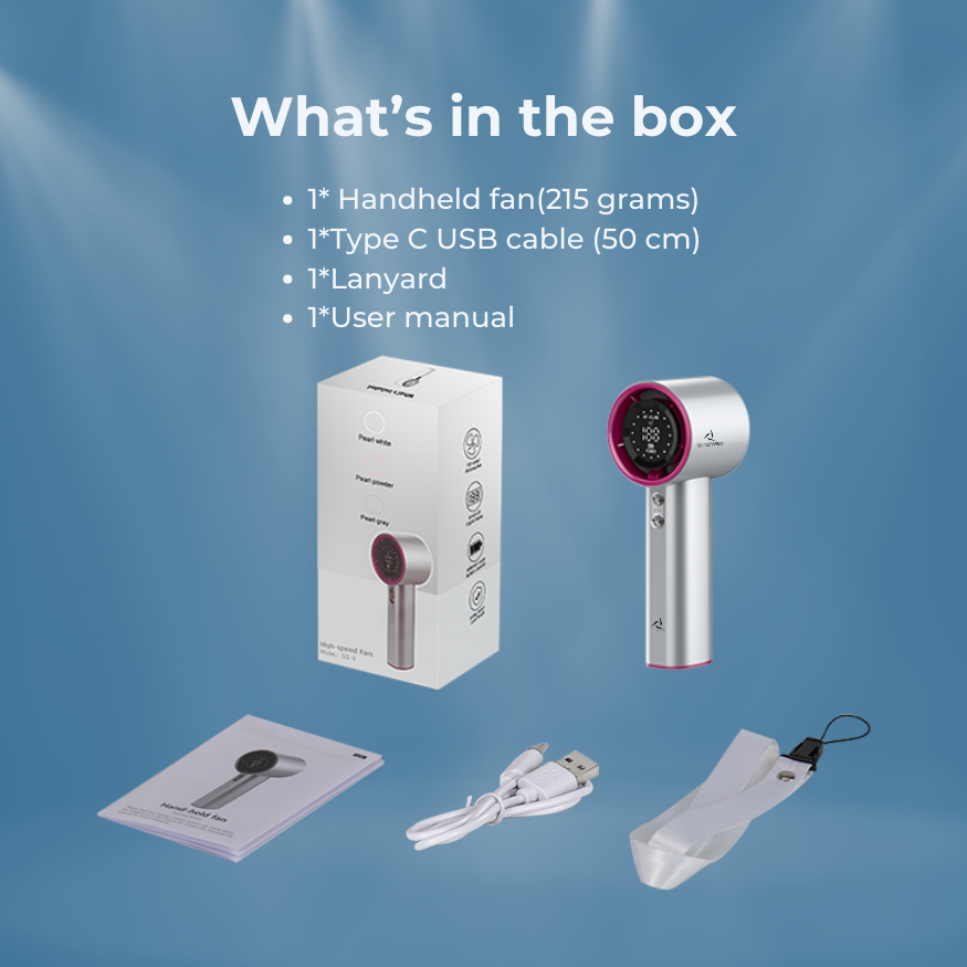 Wind Wise Fan what's in the box